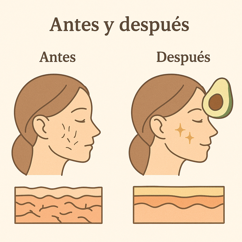 Mascarilla de Aguacate: hidratación real y piel suave (sin pesadez)